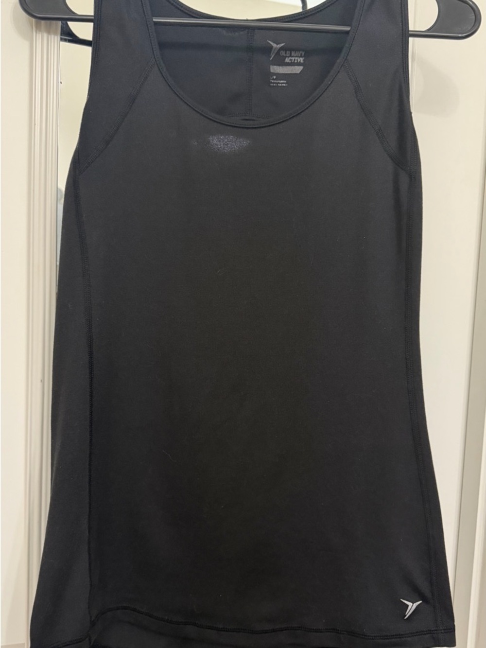 Old Navy Black Active Scoop Neck Tank Top